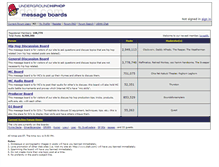 Tablet Screenshot of forums.undergroundhiphop.com